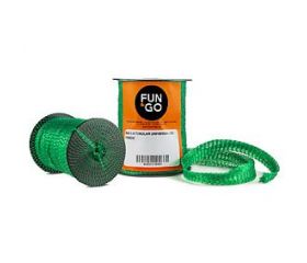 MALLA TUBULAR ENVASADO UNIVERSAL-100 VERDE (25m)